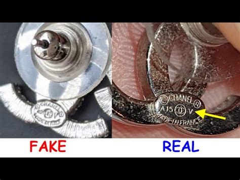 fake coco chanel earrings|how to authenticate chanel earrings.